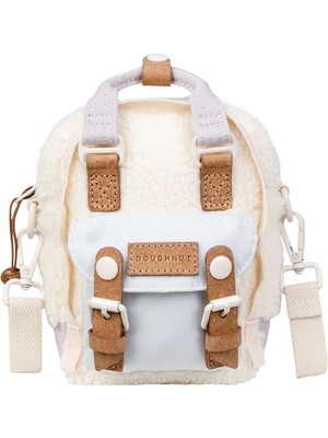 Doughnut Macaroon Tiny Fluffy Serisi Unisex Omuz Çantası