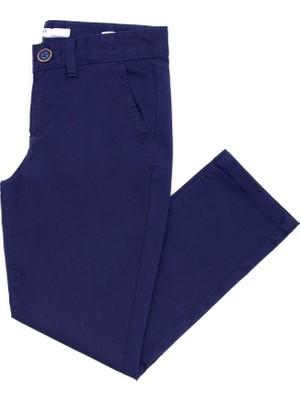 U.S. Polo Assn. Erkek Çocuk Lacivert Pantolon (Kanvas-Chino) 50264044-VR033