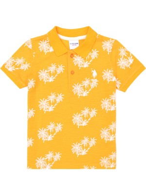 U.S. Polo Assn. Erkek Çocuk Turuncu Tişört 50263541-VR051