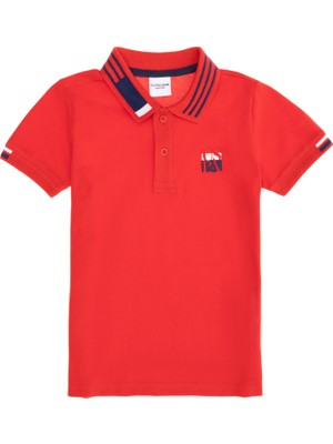 U.S. Polo Assn. Erkek Çocuk Kırmızı Tişört 50263388-VR030