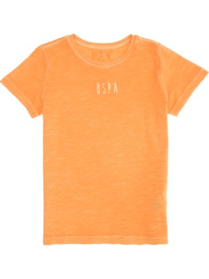 U.S. Polo Assn. Erkek Çocuk Turuncu Tişört 50263481-VR051