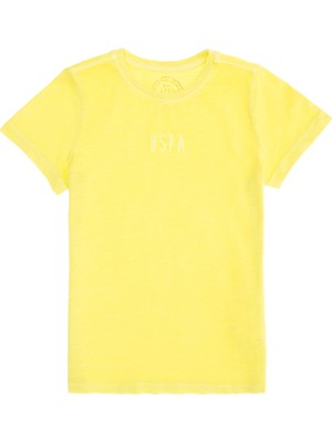 U.S. Polo Assn. Erkek Çocuk Citron Tişört 50263481-VR168