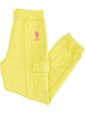 U.S. Polo Assn. Kız Çocuk Citron Eşofman Altı 50263508-VR168