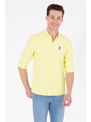 U.S. Polo Assn. Erkek Citron Gömlek Basic 50262980-VR168