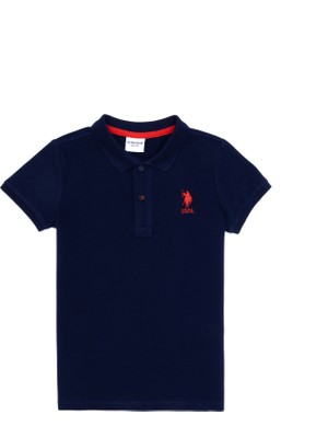 U.S. Polo Assn. Erkek Çocuk Lacivert Tişört Basic 50262958-VR033