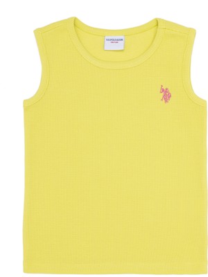 U.S. Polo Assn. Kız Çocuk Citron Tişört 50263692-VR168