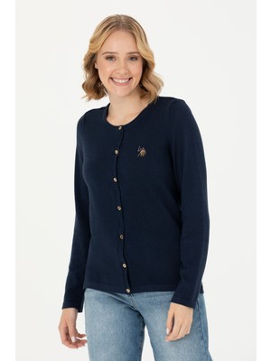 U.S. Polo Assn. Kadın Lacivert Hırka (Triko) 50269008-VR033