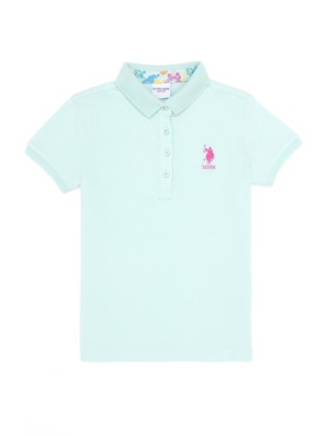 U.S. Polo Assn. Kız Çocuk Nil Tişört Basic 50265668-VR083