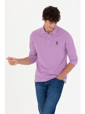 U.S. Polo Assn. Erkek Lila Sweatshirt 50276503-VR034