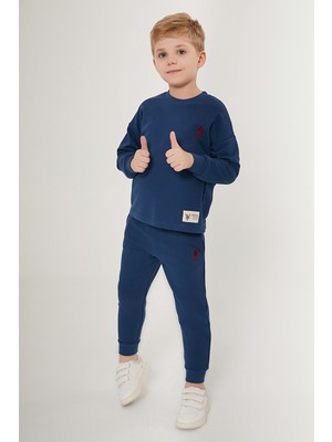 U.S. Polo Assn. Erkek Çocuk Lacivert Pijama Takım 50285659-VR033