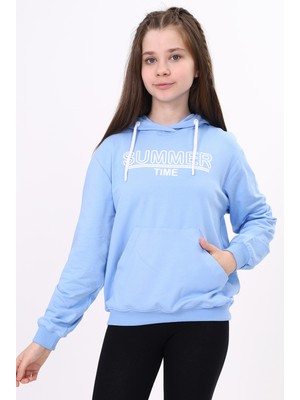 Toontoy Kız Çocuk Baskılı Sweatshirt