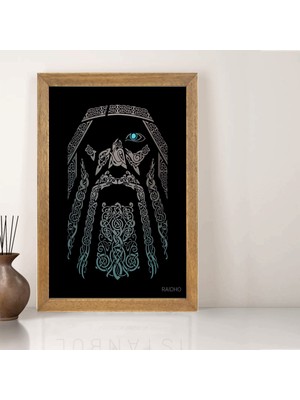 Lioncraft Tablo, Çerçeveli Cam Tablo 20X30 cm