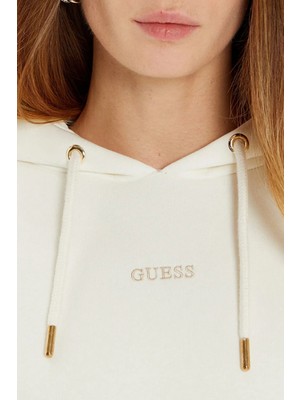 Guess Pamuklu Regular Fit Kapüşonlu Sweat V4BQ22KCHX0 Bayan Sweat V4BQ22 Kchx0 G042