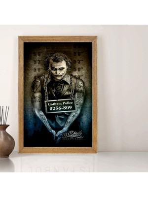 Lioncraft Joker Tablo, Çerçeveli Cam Tablo 20X30 cm