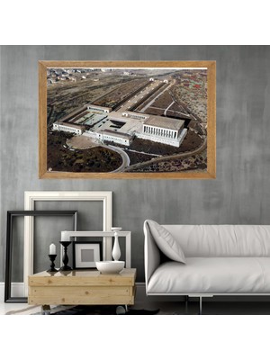 Lioncraft Anıtkabir Tablo, Çerçeveli Cam Tablo 20X30 cm