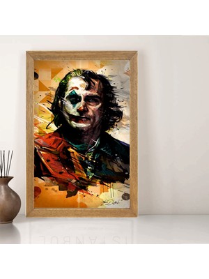Lioncraft Joker Tablo, Çerçeveli Cam Tablo 30X45 cm