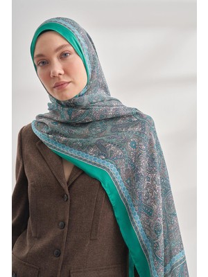 Armanda Etro Etnik Desen Şal 6036-Benetton