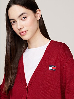 Tommy Hilfiger Tjw Essentıal Badge Cardıgan Ext