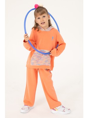 U.S. Polo Assn. Kız Çocuk Somon Eşofman Altı 50290749-VR047