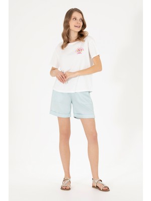 U.S. Polo Assn. Kadın Nil Şort / Bermuda 50263216-VR083