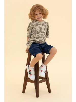 U.S. Polo Assn. Erkek Çocuk Taş Tişört 50263492-VR049