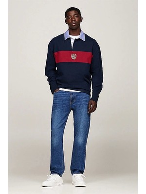 Tommy Hilfiger Erkek Regular Tapered Dad Pantolon