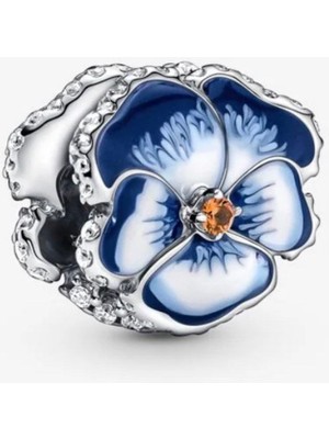 Hector Co Jewellery Mavi Menekşe Charm