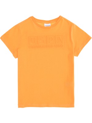 U.S. Polo Assn. Erkek Çocuk Turuncu Tişört 50263496-VR051