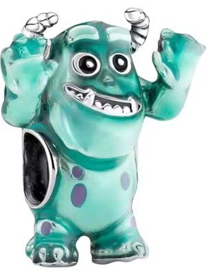 Lines Bijuteri Disney Pixar Sulley Charm 925 Ayar Gümüş