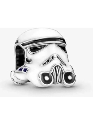 Lines Bijuteri Star Wars Stormtrooper Helmet Charm 925 Ayar Gümüş