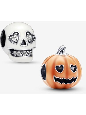 Lines Bijuteri Karanlıkta Cadılar Bayramı Parıltısı Charm Seti