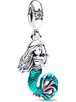 Lines Bijuteri Disney The Little Mermaid Ariel Dangle Charm