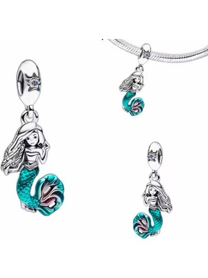 Lines Bijuteri Disney The Little Mermaid Ariel Dangle Charm