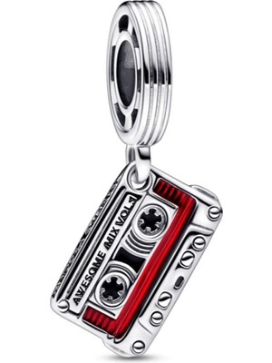 Lines Bijuteri Marvel Guardians Of The Galaxy Cassette Tape Sallantılı Charm