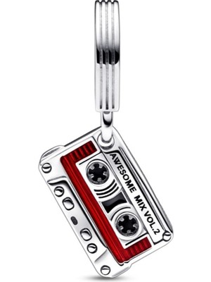 Lines Bijuteri Marvel Guardians Of The Galaxy Cassette Tape Sallantılı Charm