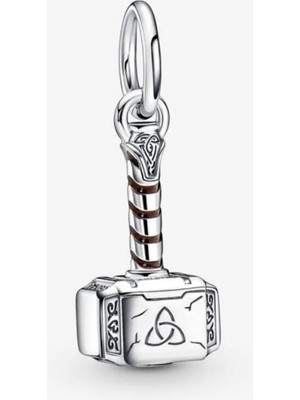 Lines Bijuteri Marvel The Avengers Thor’s Hammer Sallantılı Charm