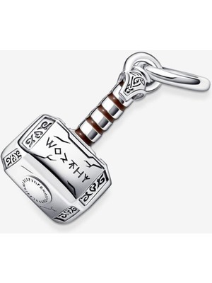 Lines Bijuteri Marvel The Avengers Thor’s Hammer Sallantılı Charm