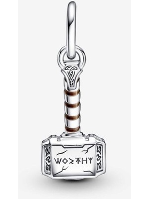 Lines Bijuteri Marvel The Avengers Thor’s Hammer Sallantılı Charm