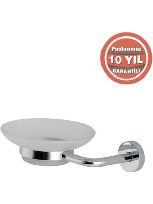 Çelik Banyo Paslanmaz Pirinç Eser Sabunluk