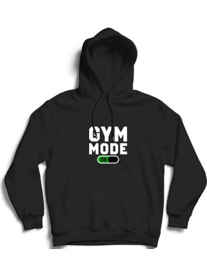 The Fame Gym Mode, Spor Modu, Training, Body Building, Vücut Geliştirme, Pamuk Kapüşonlu Sweatshirt Hoodie