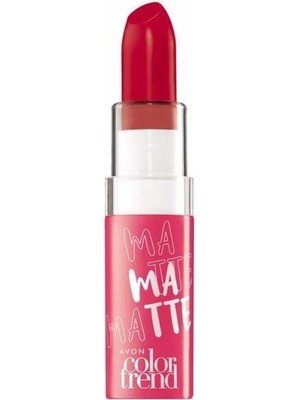 Avon Color Trend Matte Legend Ruj Classic Red