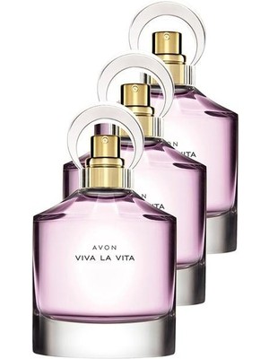 Avon Viva La Vita Kadın Parfüm EDP 50 ml Akdeniz Esintisi Cinsiyet: Kadın Üçlü Set