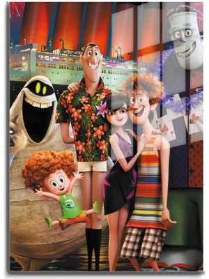 Miyrem Animasyon Kahramanları Design Cam Tablo Model: 80