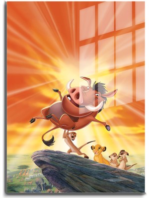 Miyrem Animasyon Kahramanları Design Cam Tablo Model: 204