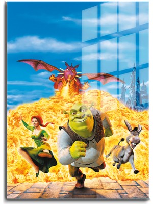 Miyrem Animasyon Kahramanları Design Cam Tablo Model: 212