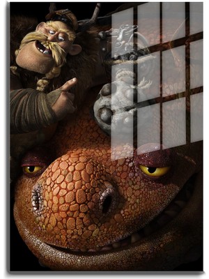 Miyrem Animasyon Kahramanları Design Cam Tablo Model: 307