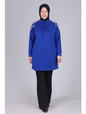 ottomanwear.com Büyük Beden Tunik Saks OTW20107