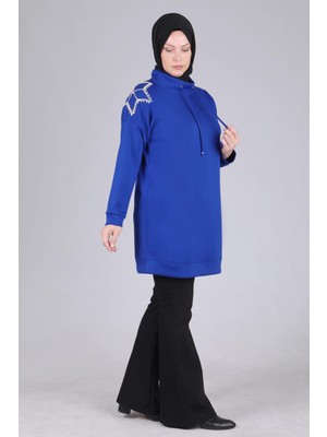 ottomanwear.com Büyük Beden Tunik Saks OTW20107