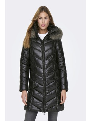 Onlfever Puffer Coat Lıfe cc Otw Siyah 15322004
