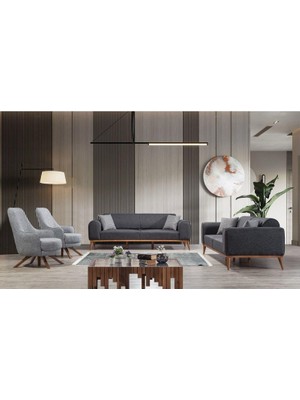 Kayalar Sofa Odessa 3+3+1 Koltuk Takımı